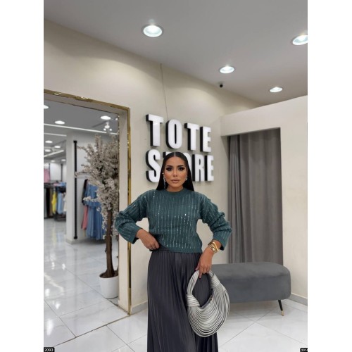 Sequin Knit Pullover Sequin Knit Pullover