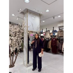 Two-Piece Knit Set with Scarf Two-Piece Knit Set with Scarf