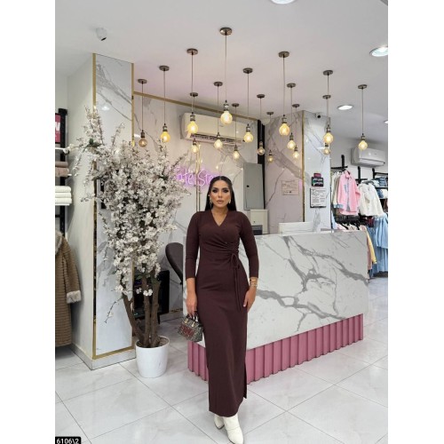 Long Wrap Maxi Dress Long Wrap Maxi Dress