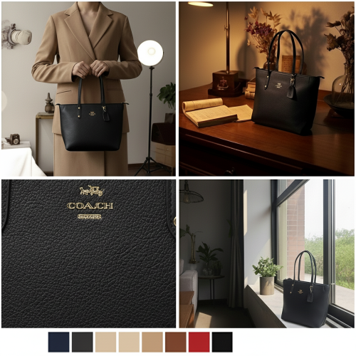 حقيبة كتف كلاسيكية من الجلد المحبب حقيبة كتف كلاسيكية من الجلد المحبب