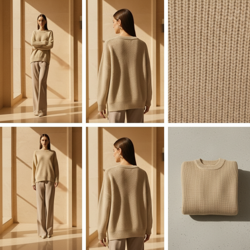 Chunky Knitted Pullover Chunky Knitted Pullover