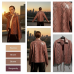 Snakeskin Print Leather Short Jacket Snakeskin Print Leather Short Jacket