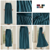 Velvet High-Waist Pleated Midi Skirt Velvet High-Waist Pleated Midi Skirt