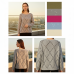 Diamond Pattern Open Knit Pullover Diamond Pattern Open Knit Pullover