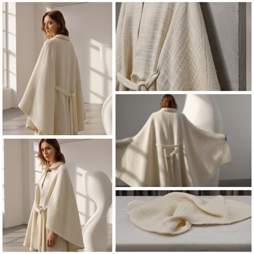 Textured Cape Jacket Textured Cape Jacket