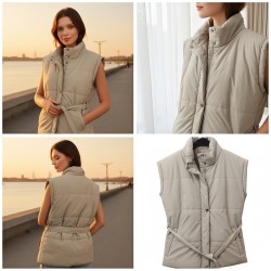 ڤيست بامب بدون أكمام بحزام ڤيست بامب بدون أكمام بحزام