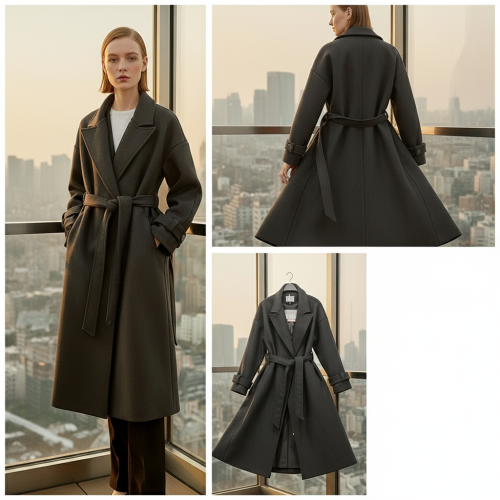 Long Belted Coat Long Belted Coat