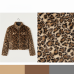 Leopard Print Fur Jacket Leopard Print Fur Jacket